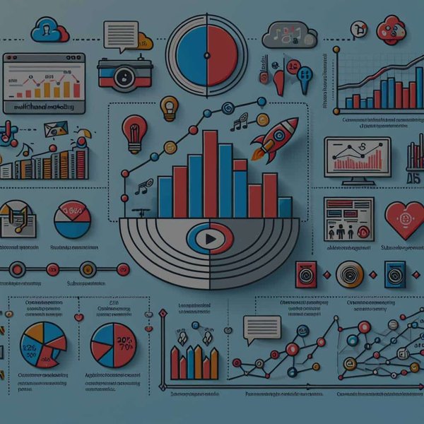 Comment mesurer l'impact d'une stratégie de marketing multicanal pour un service de streaming musical ?