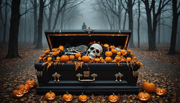 Location d'un cercueil d'halloween : ambiance effroyable garantie !